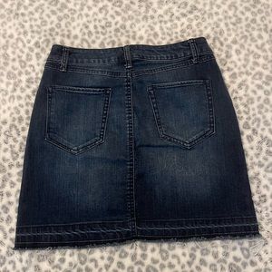 Rewash Vintage | Reunion Medium Wash Denim Jean Skirt Womens Size 3/26 Blue